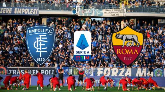 RELIVE Serie A Empoli-Roma 2-1: toscani salvi 