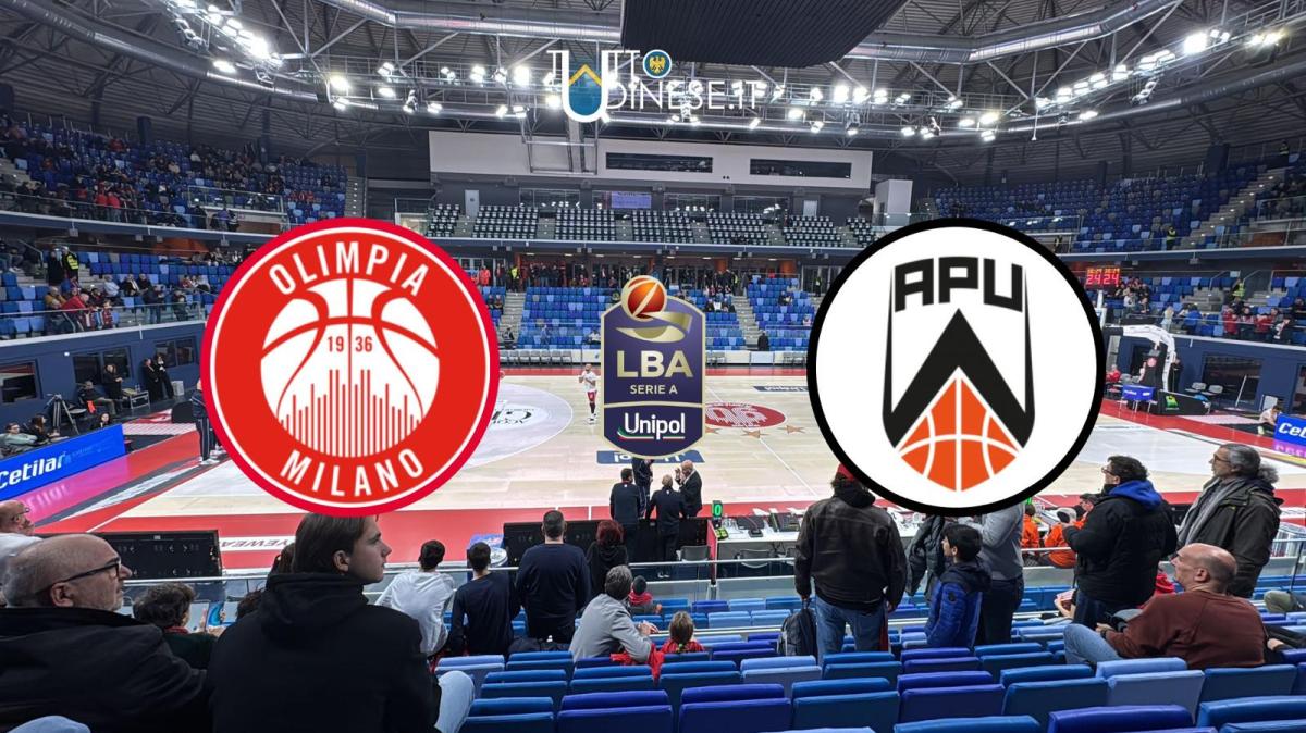 DIRETTA Olimpia Milano-APU Udine 85-84: RISULTATO FINALE