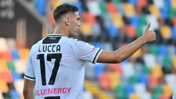 Udinese, Lucca: "Contento per il passaggio del turno, siamo forti, dobbiamo giocare così"