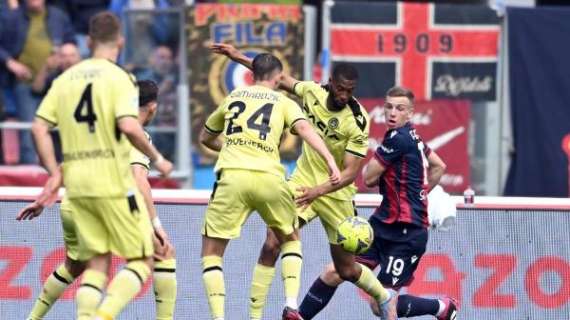 Bologna-Udinese 3-0, LE PAGELLE:  disastro bianconero, si salva solamente Beto