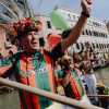 Venezia, la Società Canottieri Treporti sfila nella Regata Storica con la terza maglia