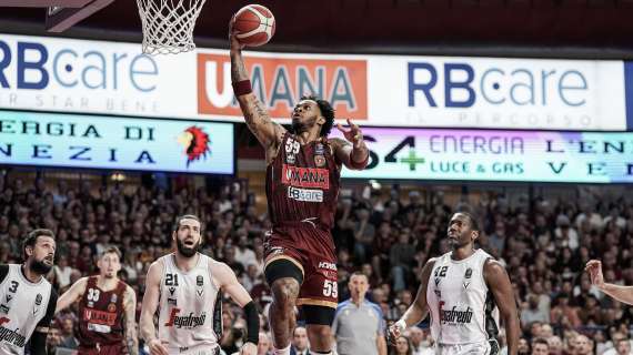 Reyer, arriva il comunicato per salutare Tucker: passa ufficialmente alla Virtus Bologna