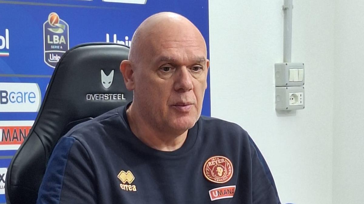 Reyer, Spahija: "Con Sassari partita complicata, cominciasse oggi la stagione non penso sarebbero in fondo alla classifica"