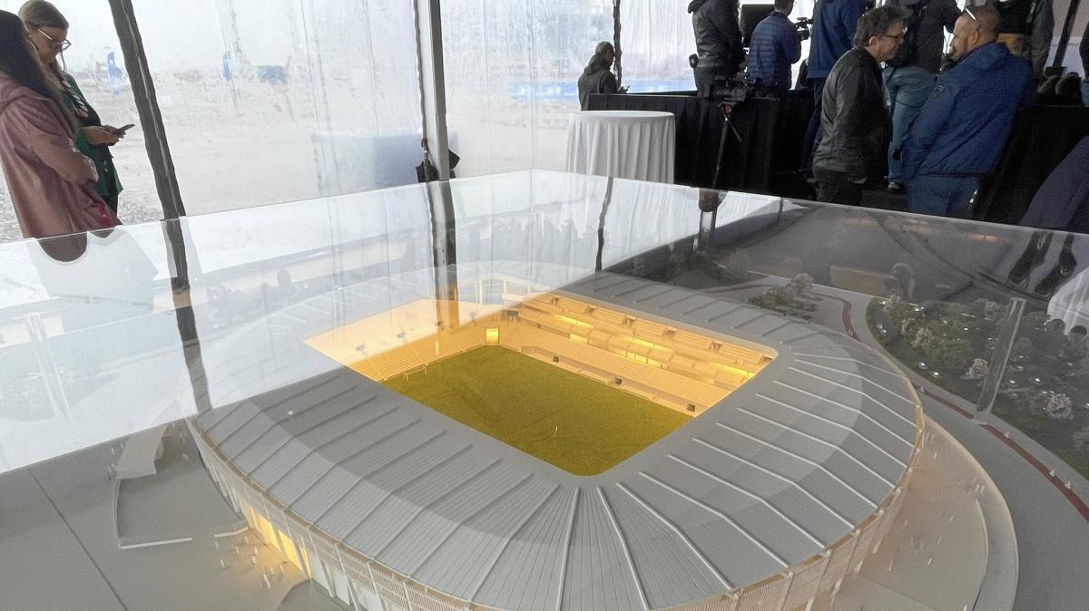 Venezia, posata la prima pietra dello stadio nel Bosco dello Sport