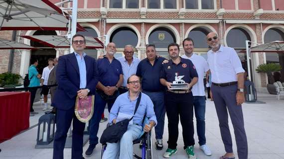 Reyer Venezia premiata all'Excelsior dall'associazione Mostralido