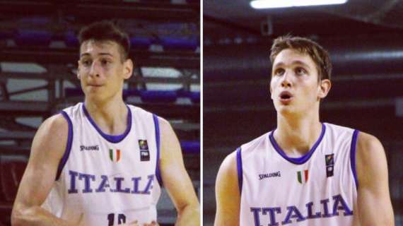 Davide Casarin e Luca Possamai all’Europeo Under 18