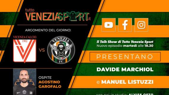 Tutto Venezia Sport Talk Show! - Ospite Agostino Garofalo! Ep. 22 St. 01