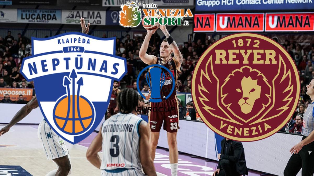DIRETTA EUROCUP, Neptunas-Reyer Venezia 56-58: INTERVALLO