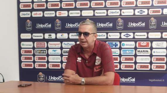 Coach De Raffaele commenta la sconfitta di Brindisi