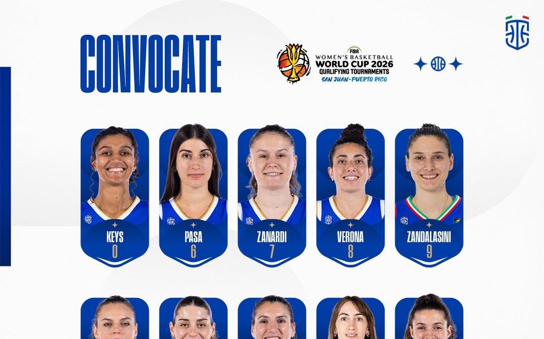 Reyer, cinque ragazze orogranata con l'Italbasket per il pre-Mondiale