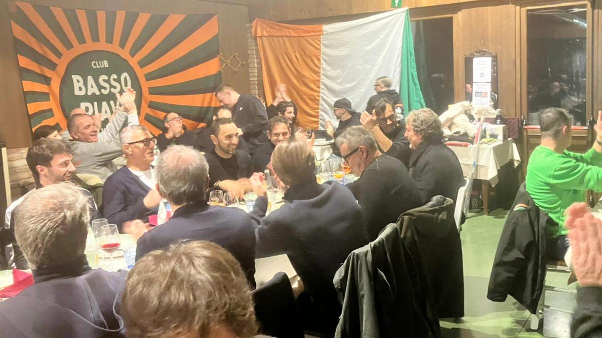 Venezia, cena del Club Basso Piave: presenti Stroppa, Molinaro, Antonelli e Bonaldo