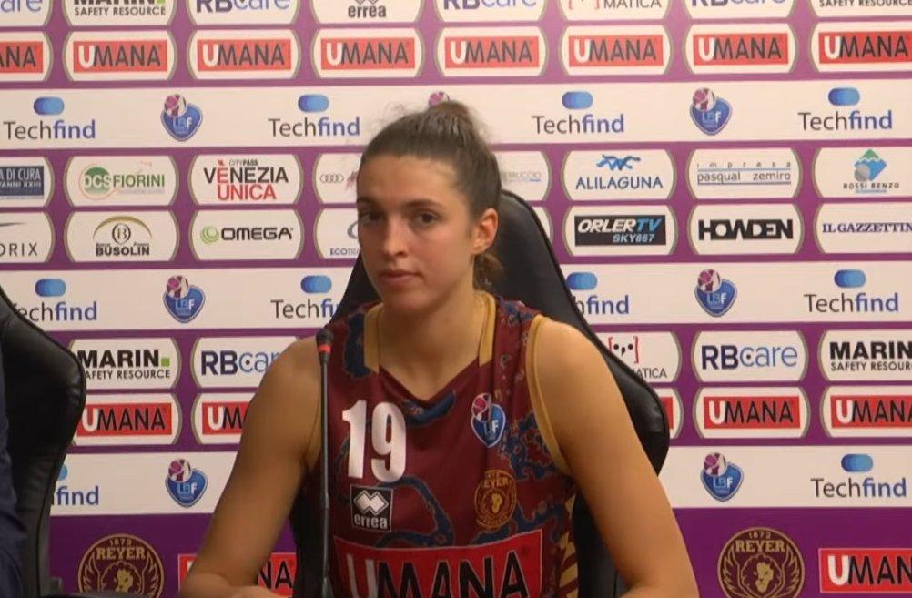 Reyer, Fassina: "Contenta per come abbiamo cominciato la stagione"