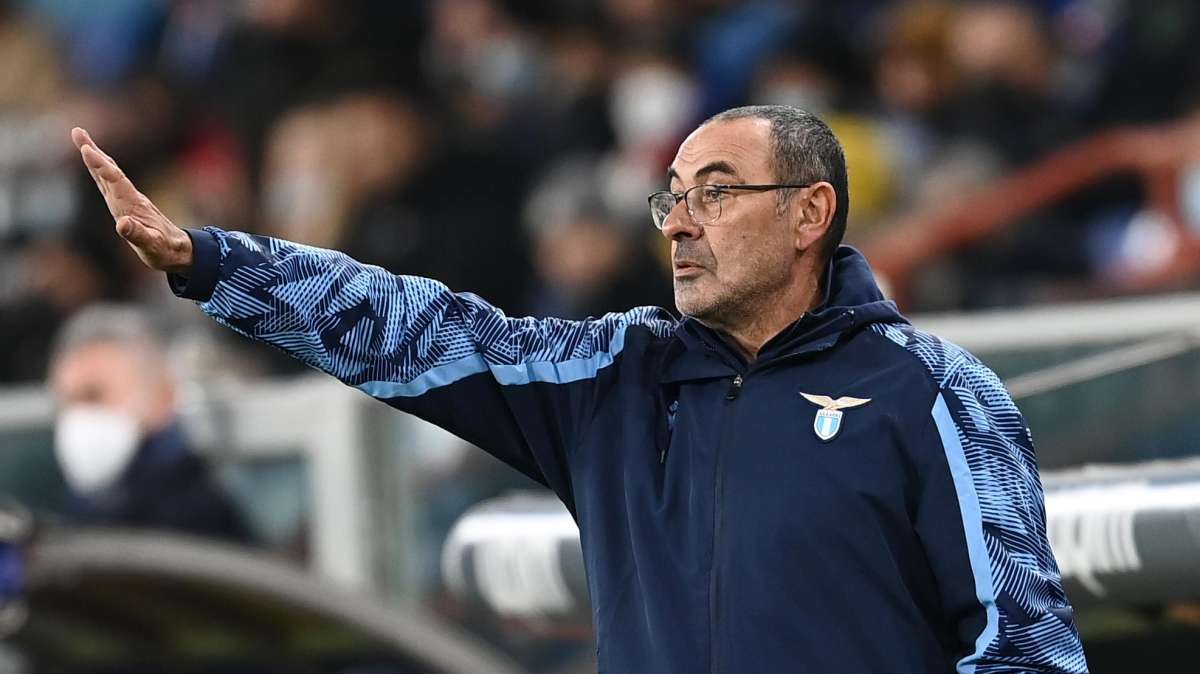 Statistica: garanzia Sarri per la Lazio, in cinque anni mai steccata l'ultima dell'anno