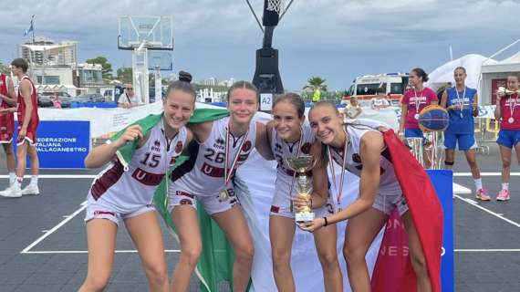 Reyer Femminile, dopo l'U18 anche la formazione U16 vince il campionato 3X3