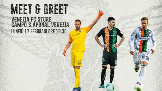 Meet & Greet, lunedì alle 18,30 Lezzerini, Fiordilino e Capello incontrano i tifosi all’Official Store di Venezia