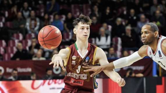 Ufficiale Accordo Pluriennale Per Davide Casarin Con La Reyer Venezia 3036