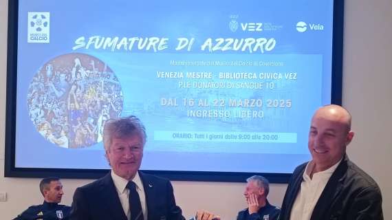 Presente anche il Venezia per la mostra “Sfumature di Azzurro"