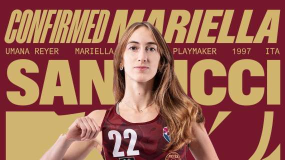 UFFICIALE - Mariella Santucci rinnova con la Reyer Venezia