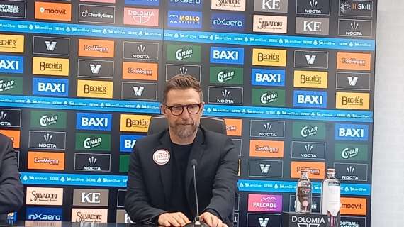 Venezia, Di Francesco in conferenza: "Buon primo tempo ma vedere sempre gli stessi errori dà fastidio"