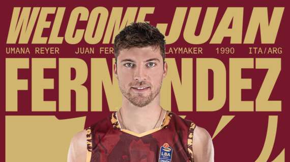 Reyer, ufficiale la firma di Juan "Lobito" Fernandez 