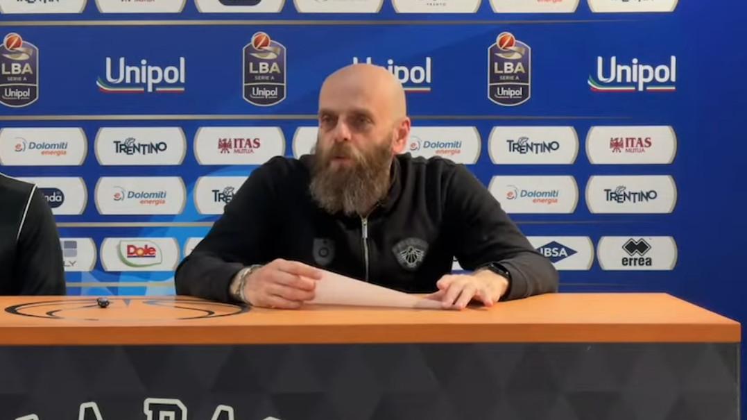 Trento, Cancellieri: "Il secondo quarto poteva costarci caro"