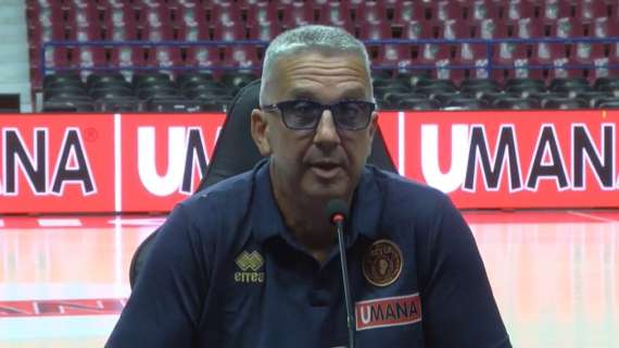 Coach De Raffaele presenta la nuova stagione dell'Umana Reyer