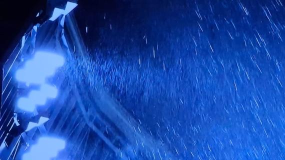 Verona-Venezia, una tempesta si abbatte sul Bentegodi: gara momentaneamente sospesa