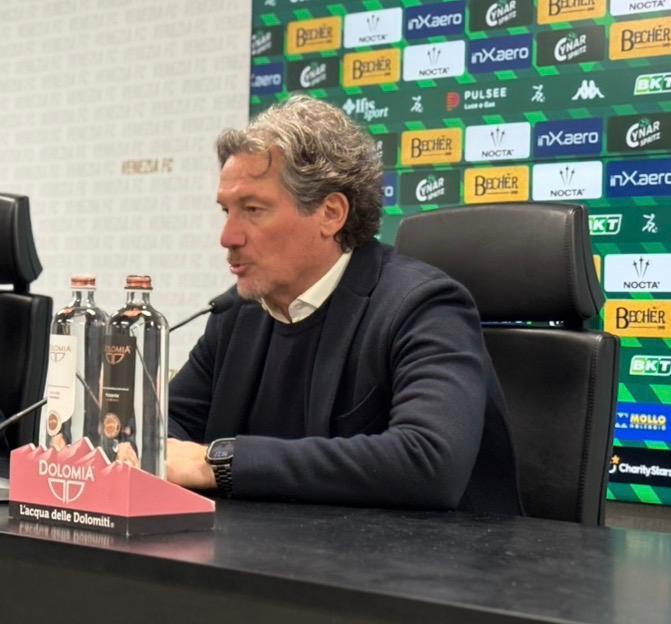 Venezia-Reggiana, Stroppa: "Vedere giocare la squadra così è bellissimo"