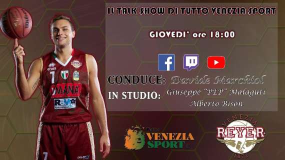 Talk Show TVS (ore 19.00) - Commentiamo la bruciante debacle della Reyer con Sassari e la vittoria con Ljubjana