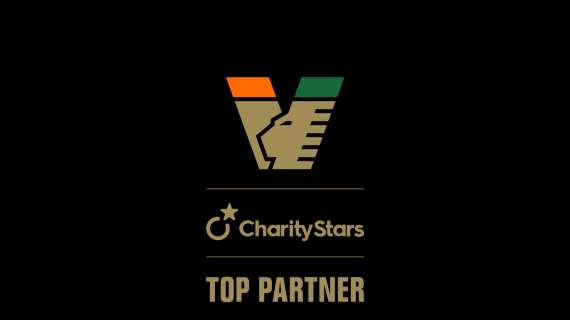 Venezia, CharityStars nuovo Top Partner degli arancioneroverdi