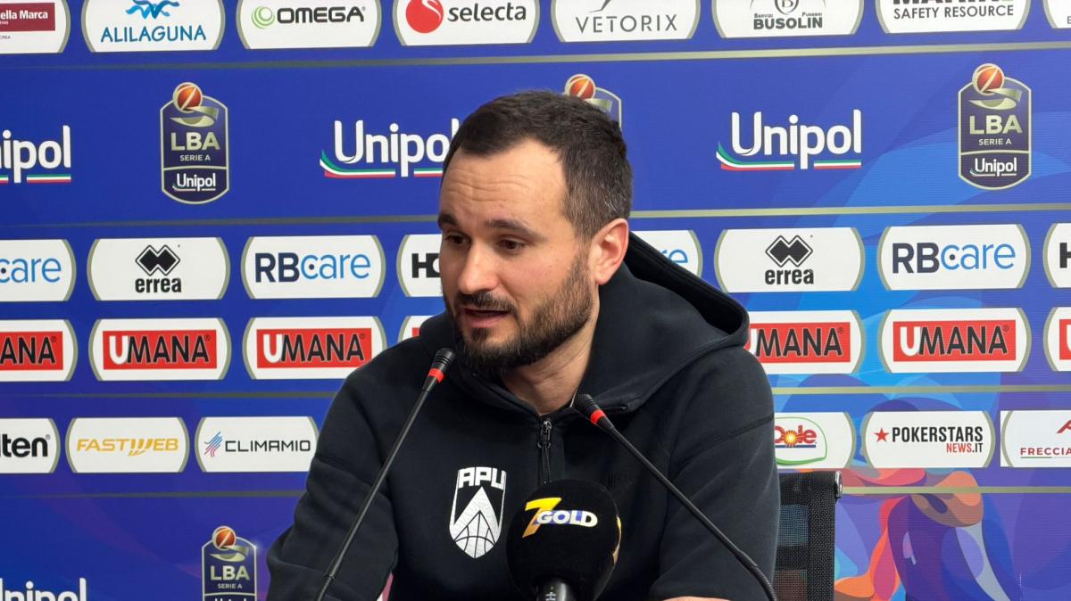APU Udine, Vertemati: "Abbiamo giocato una grande partita, purtroppo non siamo riusciti a vincere"
