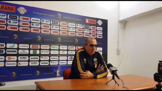 De Raffaele: "Forse per la prima volta in Coppa Italia siamo sfavoriti, intanto importante esserci, proveremo ovviamente a vincerla"