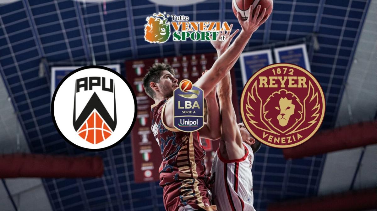 LIVE LBA APU Udine-Reyer Venezia (20:30) 6° turno di LBA