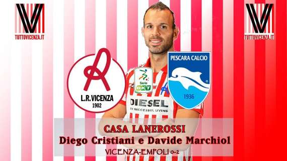 Casa Lanerossi (Vicenza-Pescara 1-0) - Il Lane urla salvezza, sono 11 per Meggiorini