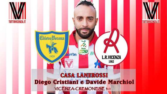 Casa Lanerossi (Chievo-Vicenza 1-2) - Il Lane con super Giacomelli gioisce nel Derby Veneto