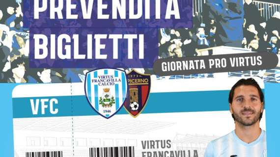 Contro il Picerno "giornata Pro Virtus": biglietti a 5 euro in tutti i settori, 10 in tribuna vip