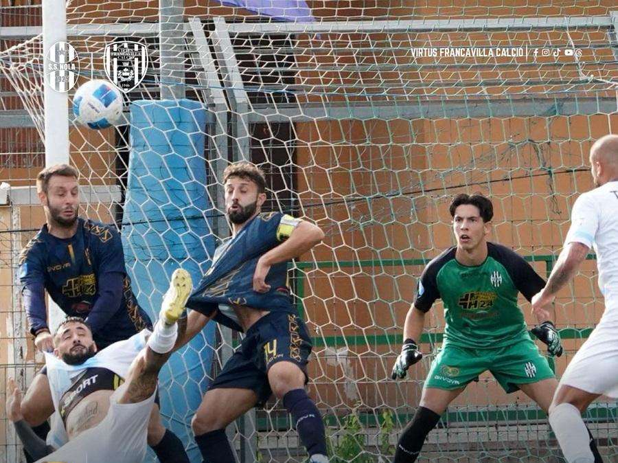 Virtus Francavilla, il Taurino-bis parte con un ko: il Nola passa per 3-2