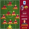 Bologna-Roma - Le probabili formazioni. GRAFICA!