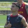 TRIGORIA - La rifinitura in vista del Siviglia: in gruppo anche Dybala e Karsdorp. Pellegrini si allena sui calci di punizione dal limite. FOTO! VIDEO!