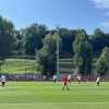 TRIGORIA - Zalewski presente in gruppo durante l'allenamento