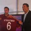 Strootman: "La Roma è un club di livello mondiale, la scelta è stata facile". Zanzi: "Ringraziamo Aldair per la maglia numero 6". FOTO!