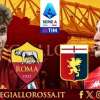 Roma-Genoa - La copertina del match. GRAFICA!