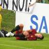 PINZOLO - L'infortunio di Luca Pellegrini durante il match contro lo Slovacko