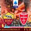 Roma-Monza 1-0 - Decide El Shaarawy nel finale, brianzoli in 10 da fine primo tempo