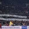 Roma-Atalanta, striscione per Ranieri in Distinti Sud: "Bentornato tra la tua gente". La Sud Laterale: "Fagli onorare la maglia". FOTO!