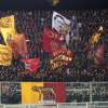 Roma-Milan, striscione dei tifosi contro i prezzi dei biglietti