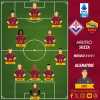 Fiorentina-Roma - Le probabili formazioni. GRAFICA!