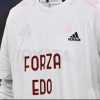 Roma-Atalanta, giallorossi nel riscaldamento con una maglia per Bove: "Forza Edo". VIDEO! FOTO!