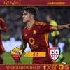 #IlMiglioreVG - Dybala è il man of the match di Roma-Cagliari 4-0. GRAFICA! 