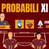 Atalanta-Roma - Le probabili formazioni. GRAFICA!